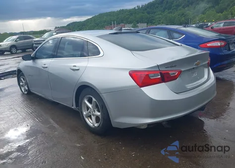 2016 Chevrolet Malibu Ls from USA, damaged, VIN 1G1ZB5ST7GF208611
